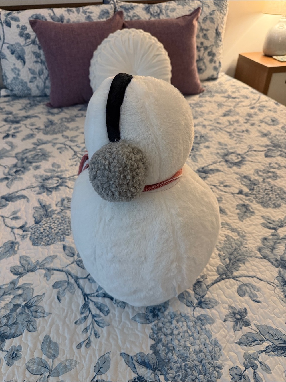Brentwood Costco Snowman Pillow - Picture 2 of 5